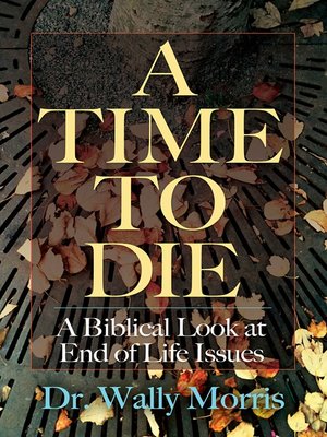 cover image of A Time To Die